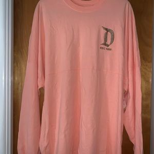 NWT Disneyland rose gold spirit jersey XL